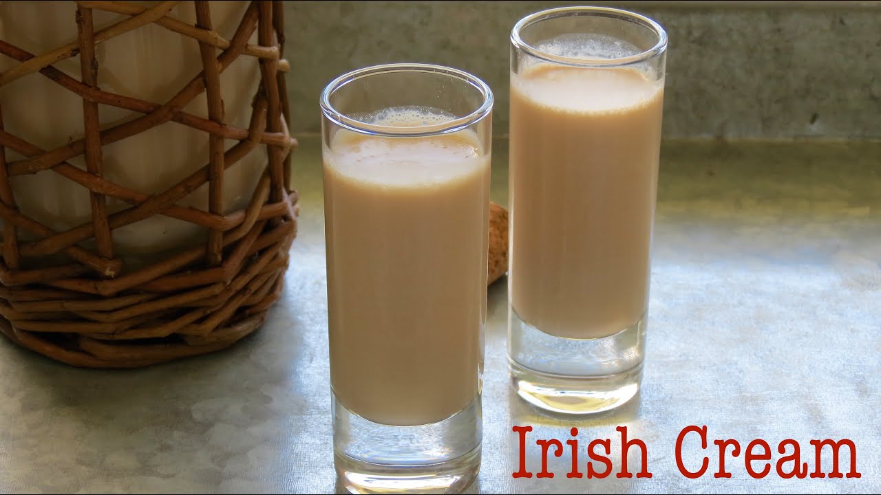 Irish Cream Recipe -- Homemade Irish Cream -- The Frugal Chef