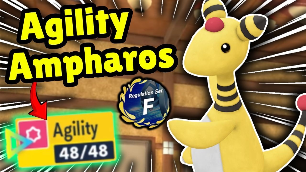 Ловкий Амфарос! Соревновательные Wi-Fi-битвы в Pokemon VGC Reg F!