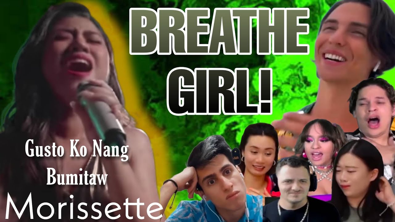 PLEASE BREATHE! Morissette - Gusto Ko Nang Bumitaw (Liveband) | Reaction Highlights