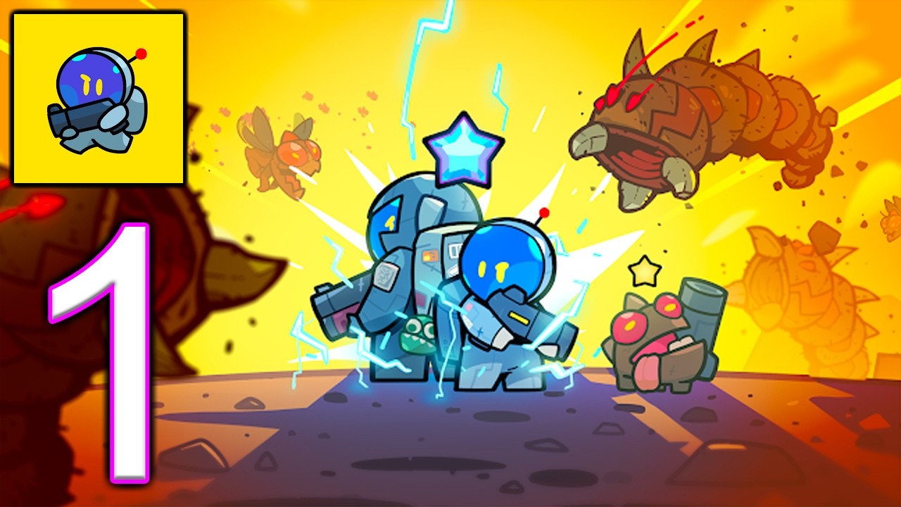 Astro Defenders : Capt.Couch - Tutorial & Gameplay Walkthrough Part 1 (iOS, Android Gameplay)