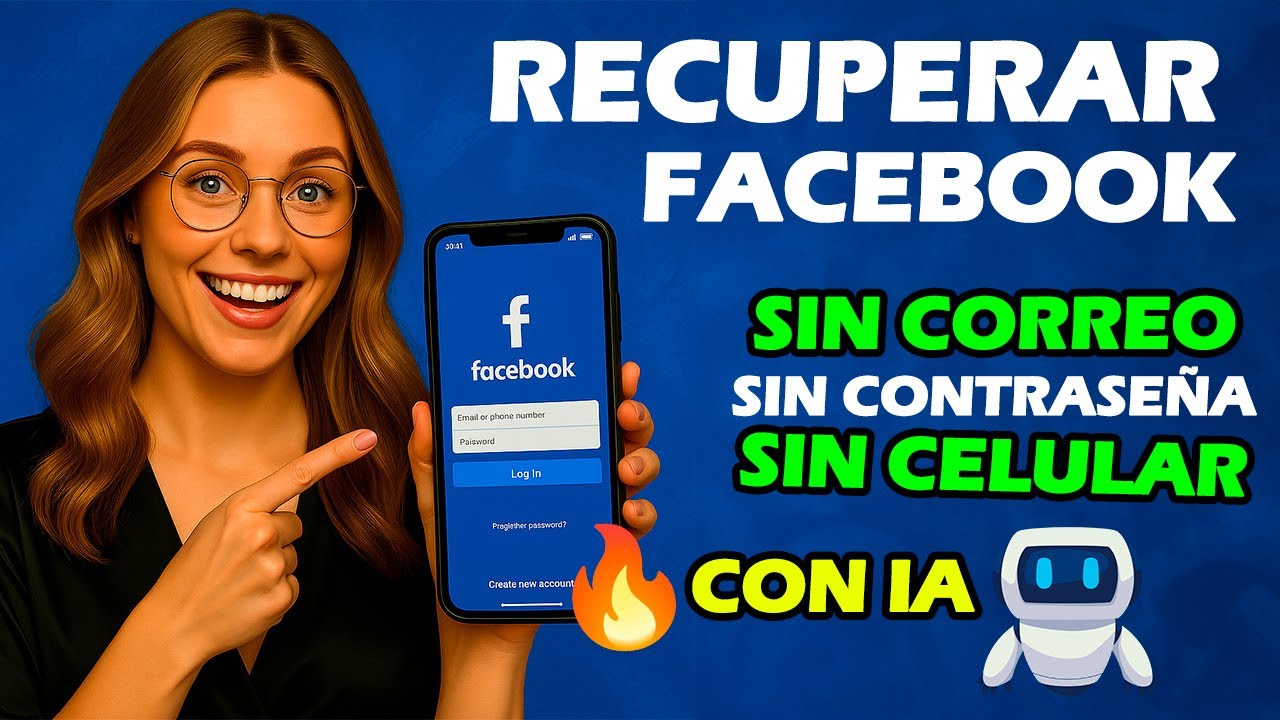 Como RECUPERAR una Cuenta de FACEBOOK SIN NADA desde el Celular 2026