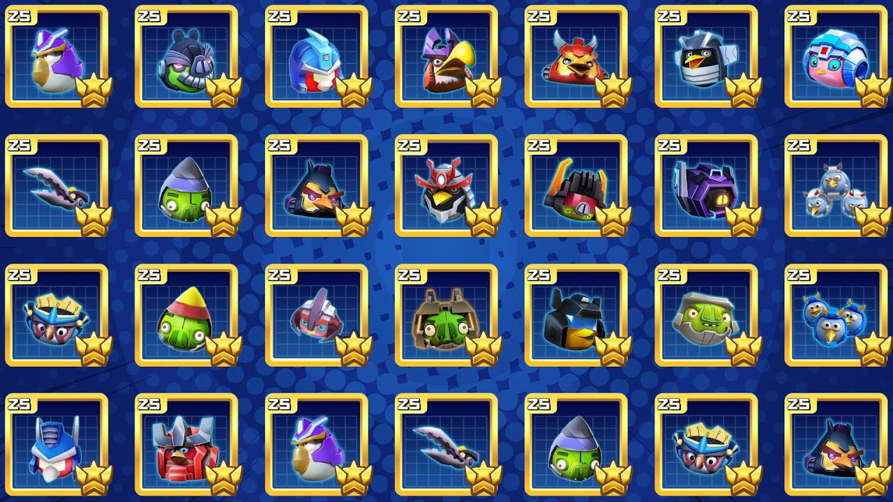 Unlock All New Characters - Angry Birds Transformers 2025