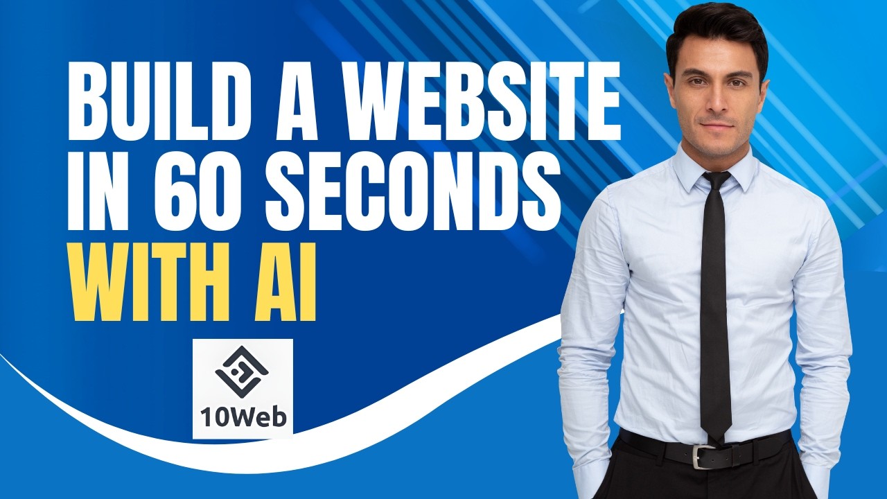 Build a WordPress Site in 60 Seconds Using 10Web AI