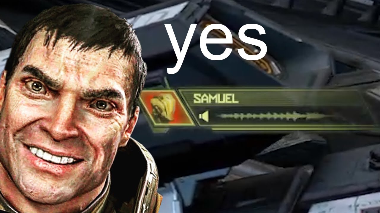 DOOM Players When Samuel Hayden Says The Line