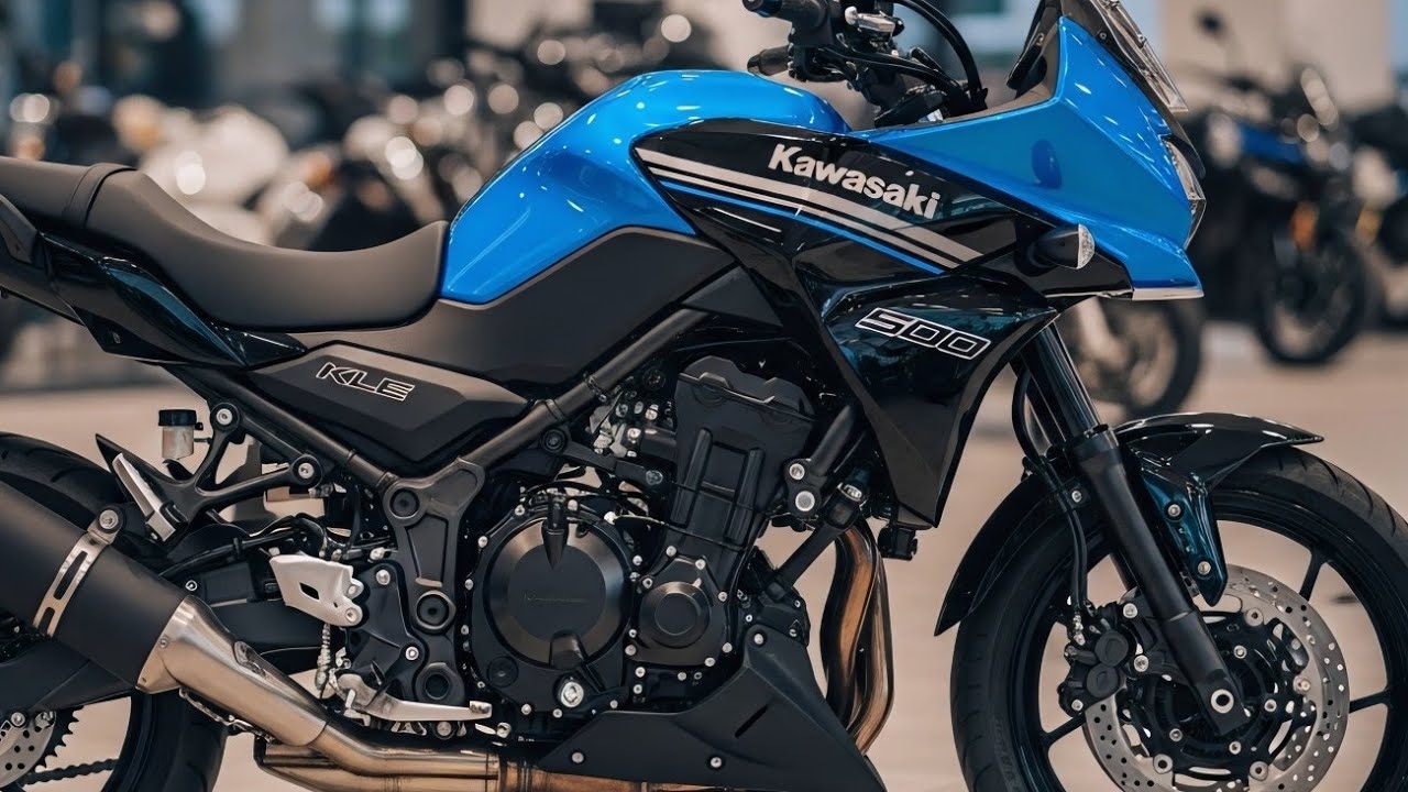 Обзор мотоцикла Kawasaki KLE 500 Rally Adventure #Мотоцикл