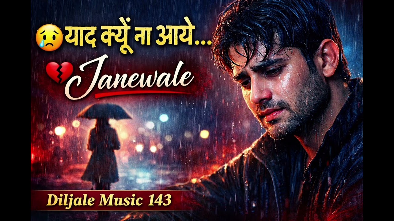 O Janewale Tujhko Hum Yaad Kyun Na Aaye 😭 | Very Sad Hindi Song | Breakup Pain