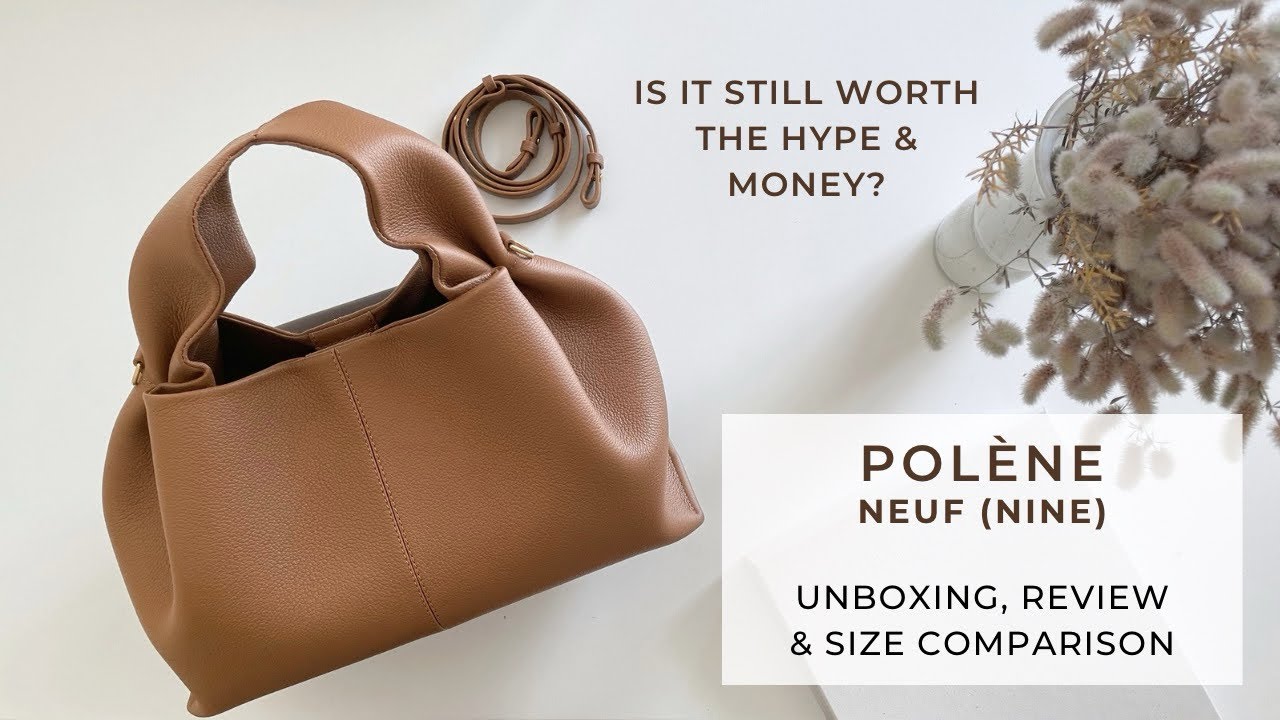 POLÉNE NEUF CAMEL 👜 РАСПАКОВКА И ПОДРОБНЫЙ ОБЗОР | Сравнение размеров: стандартный и мини | Качес...