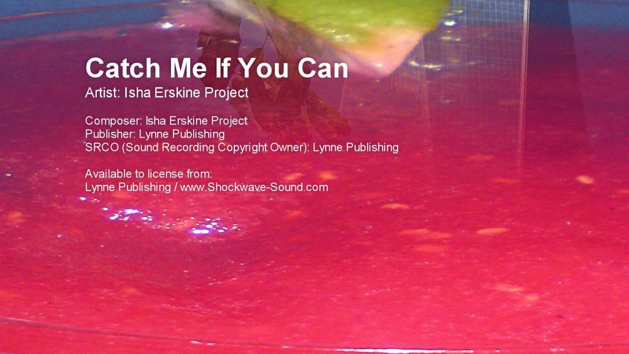 Catch Me If You Can - Isha Erskine Project (Lynne Publishing)