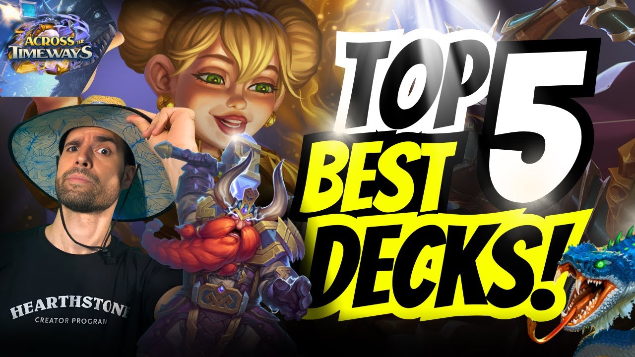 🔥 TOP 5 BEST DECKS to Hit LEGEND This November! | Updated Hearthstone META Report