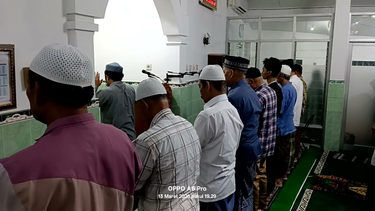 0313-1443 Ust Yusuf Abdullah Imam Sholat Tarawih Masjid Al Huda Sibela Mojosongo Jumat 13 Maret 2026