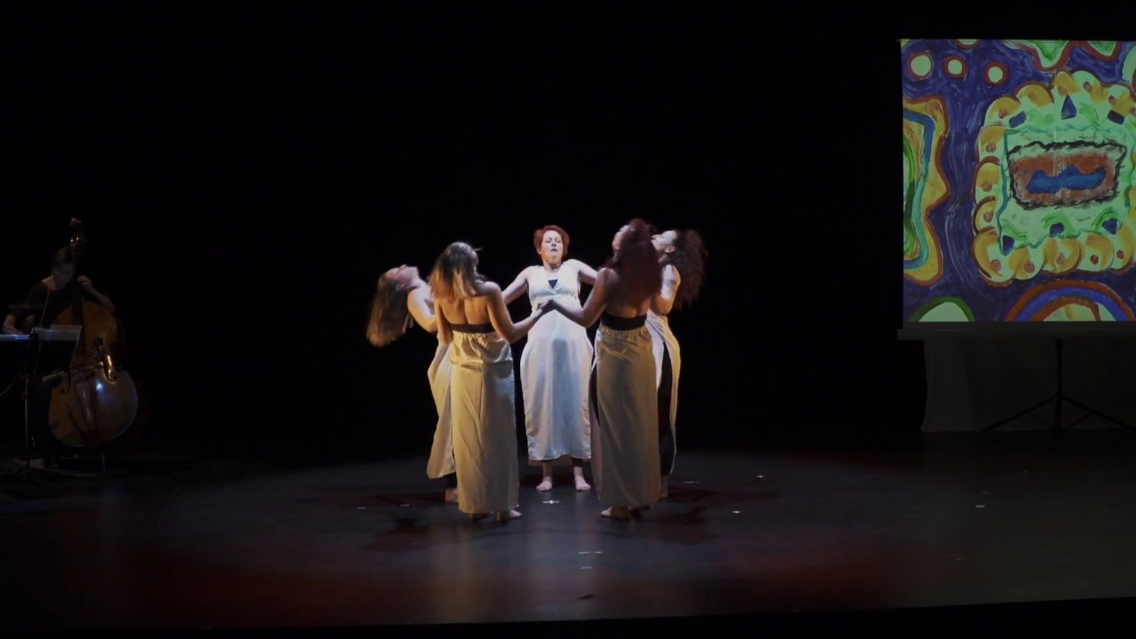 Spectacle danse musique peinture Cinq de Coeur par Guillaume Cousty