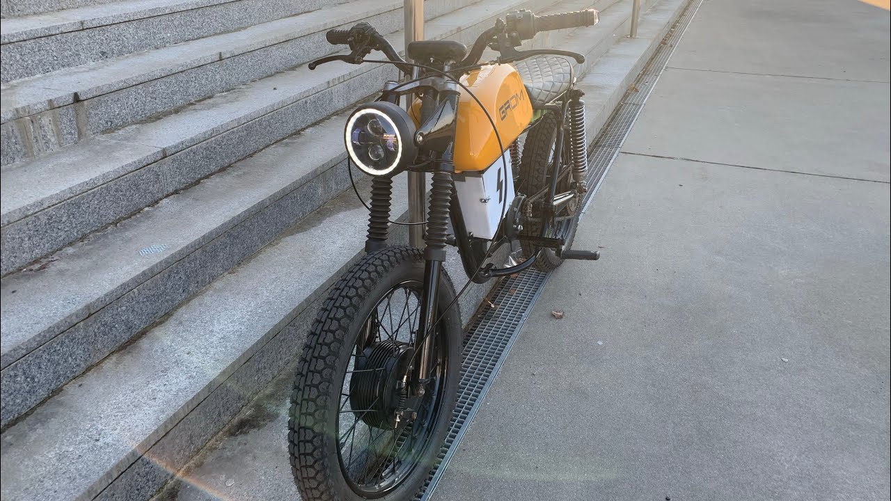 Electric Motorcycle Build - Jawa CZ 175 GROM