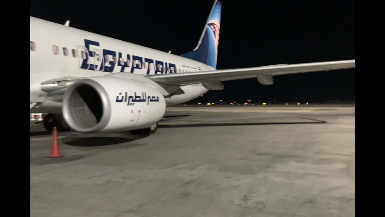 Egypt Air 737-800 - Dubai to Cairo