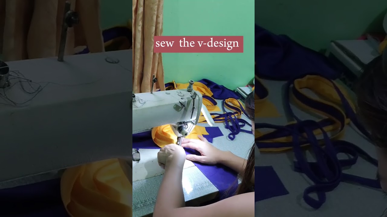 easy tutorial on how to make upper cheerdance costume