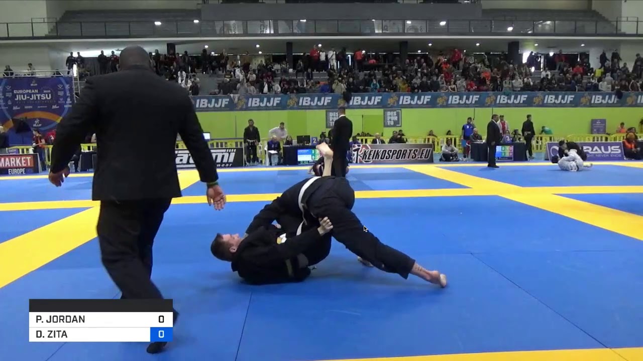 BJJ (2020 European) 2 PAUL JORDAN vs DAVID ZITA