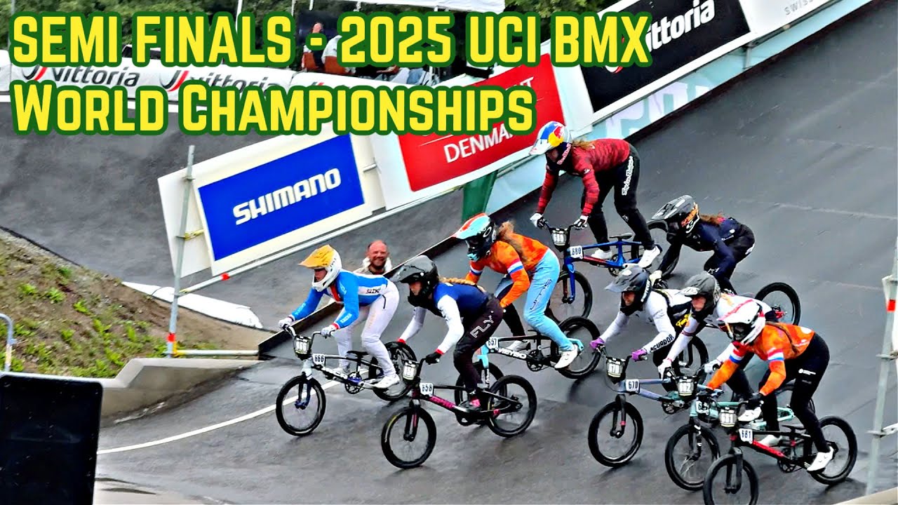 ВСЕ ПОЛУФИНАЛЫ — ЧЕМПИОНАТ | Чемпионат мира UCI по BMX 2025 | Копенгаген, Дания