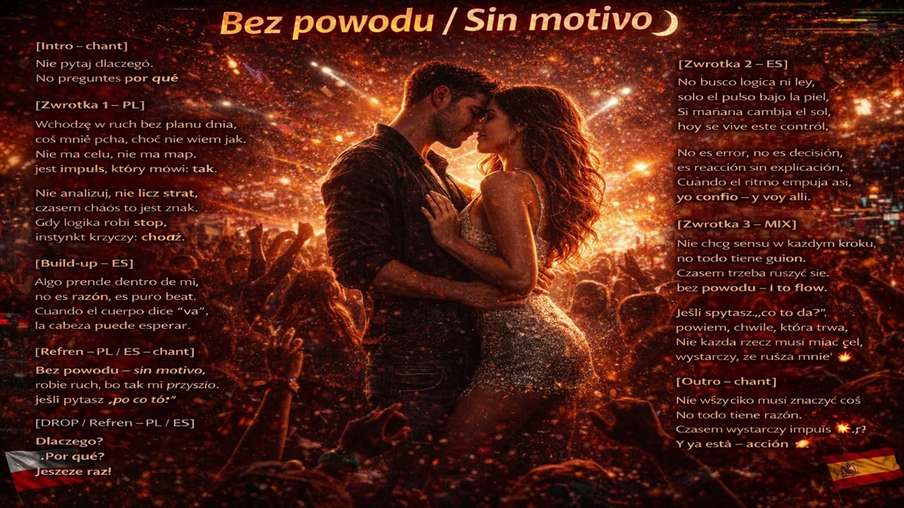 Bez powodu / Sin motivo
