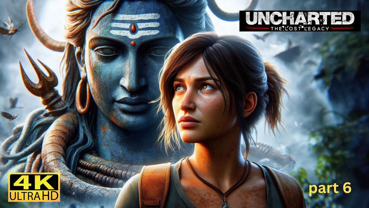SHIVA Statue Puzzle | ULTRA Realistic Gameplay [4K60FPSHDR] Uncharted™ the Lost Legacy part 6