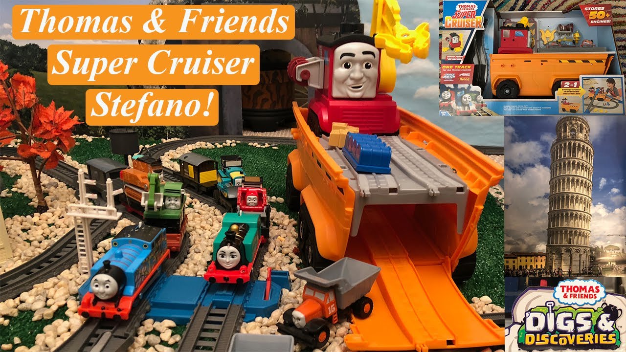 Thomas and Friends Digs & Discoveries-Stefano Super Cruiser!