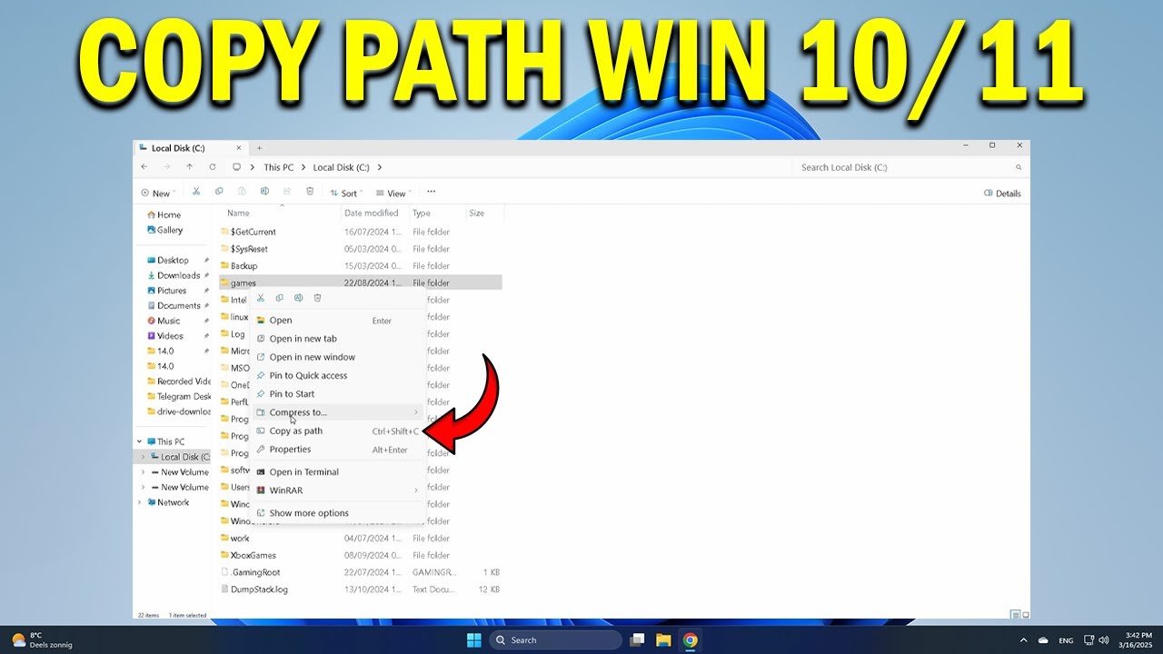 How To Copy the File Path in Windows 10 or 11 - Quick Fix