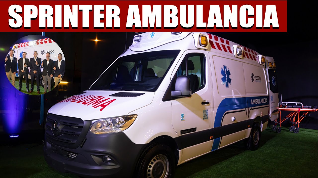 Nueva Mercedes-Benz Sprinter Ambulancia presentado por Divemotor y Pesco