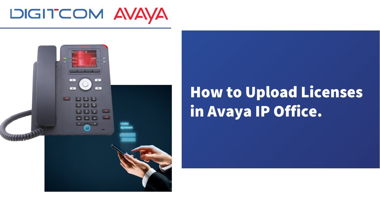 How to Upload Licenses in Avaya IP Office