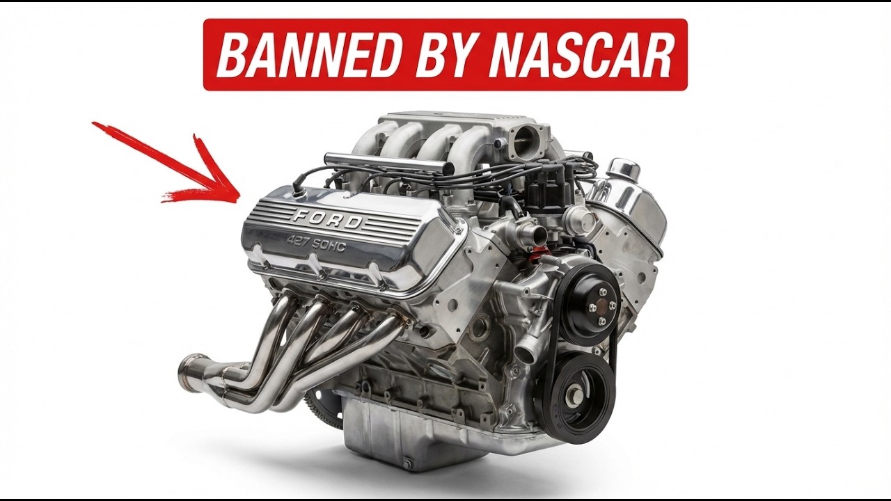 The Ford 427 Engine So Powerful NASCAR Banned It For Life