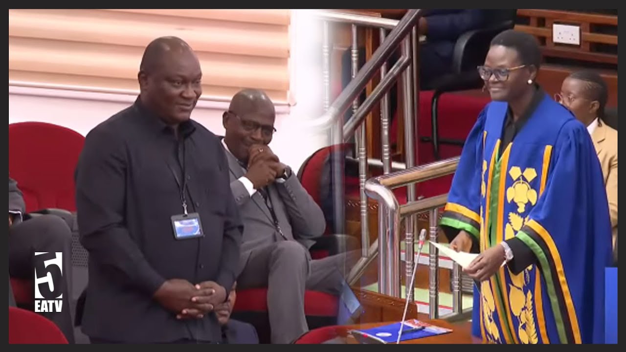 WABUNGE WAPIGA MAKOFI KWA DAKIKA MOJA KUMPOKEA DANIEL CHONGOLO BUNGENI | SPIKA ATULIZA WABUNGE