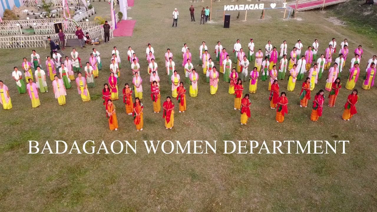 Fwi Ronjanw Badagaon Jubilee Opening Dance By Women Department (Badagaon centenary jubilee)
