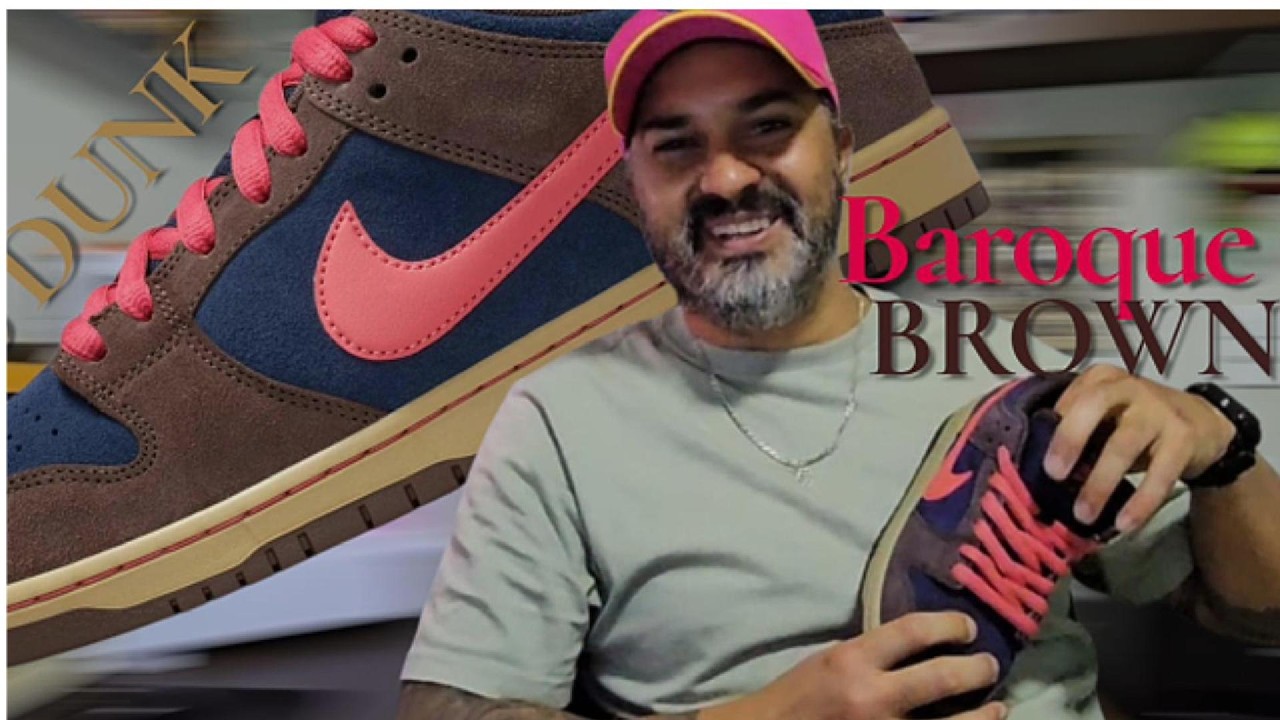 SB Dunk Low Pro - Baroque Brown - Eu acho que combina com tudo. E você?