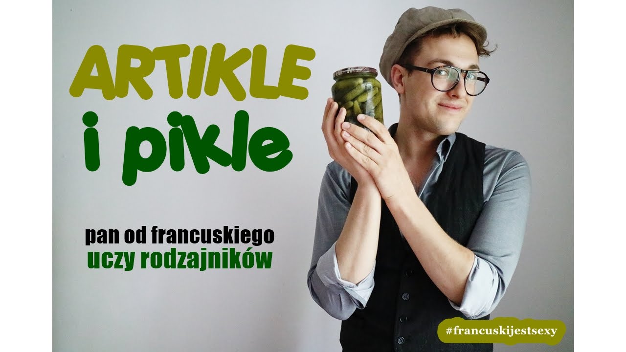 pan od francuskiego uczy rodzajników (lekcja)