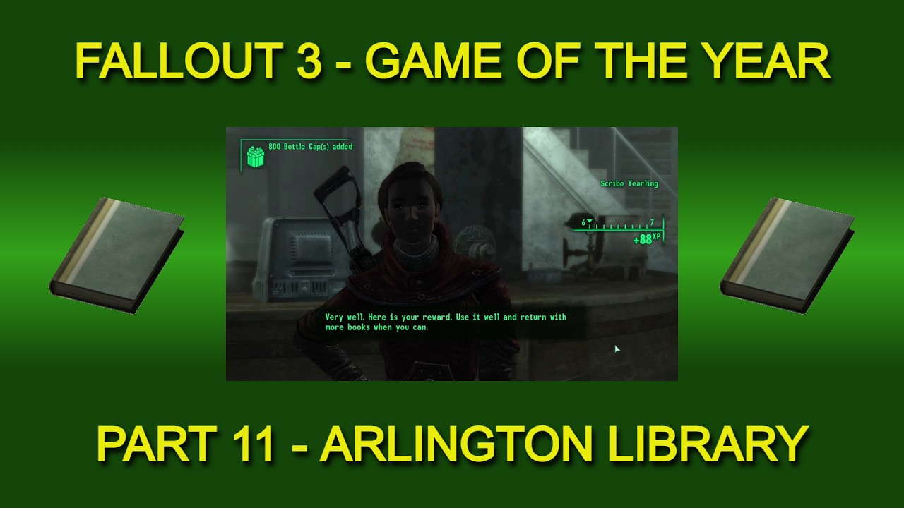 Fallout 3 Game of the Year Edition - Part 11 - Arlington Library