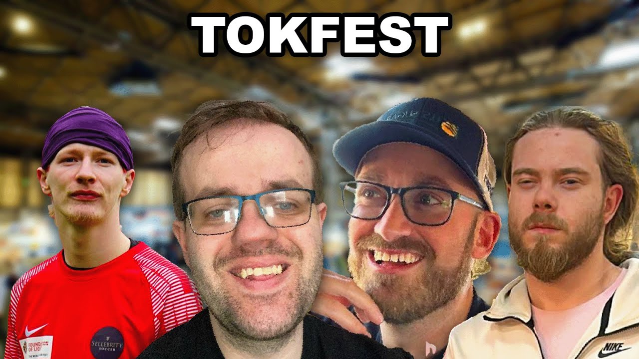Speaking at TOKFEST with CAL THE DRAGON!