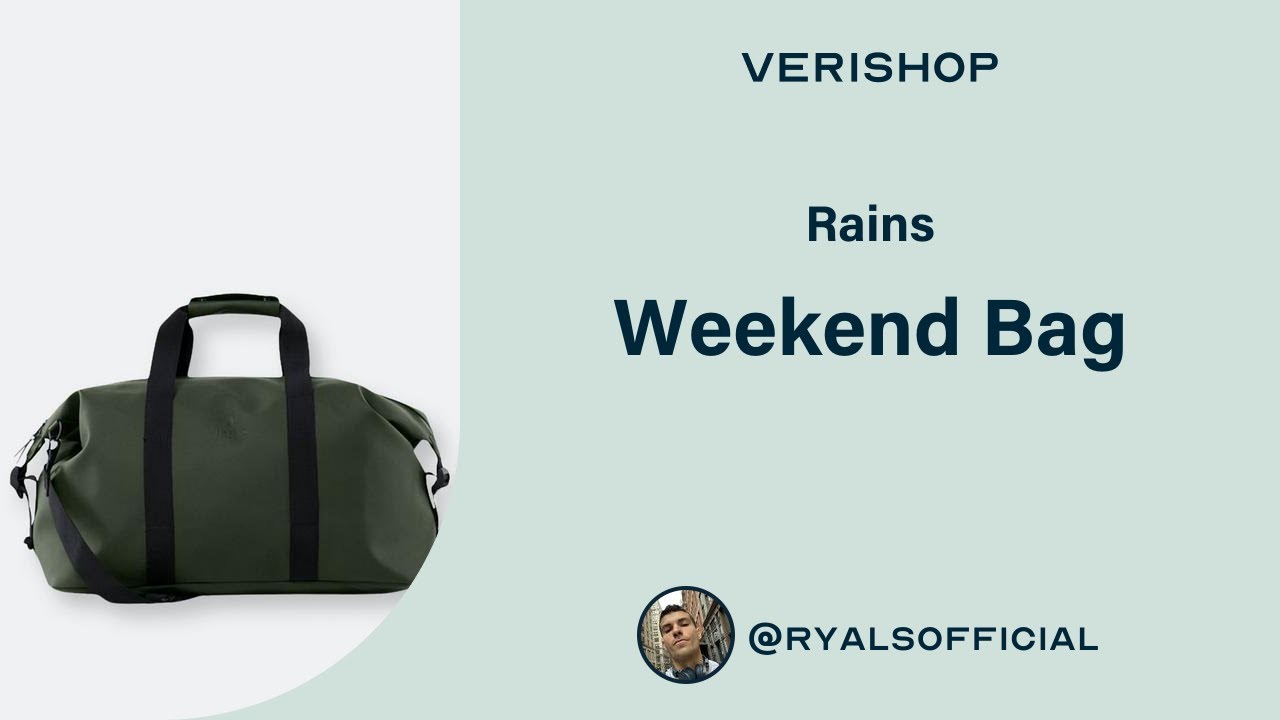 Rains Weekend Bag Review