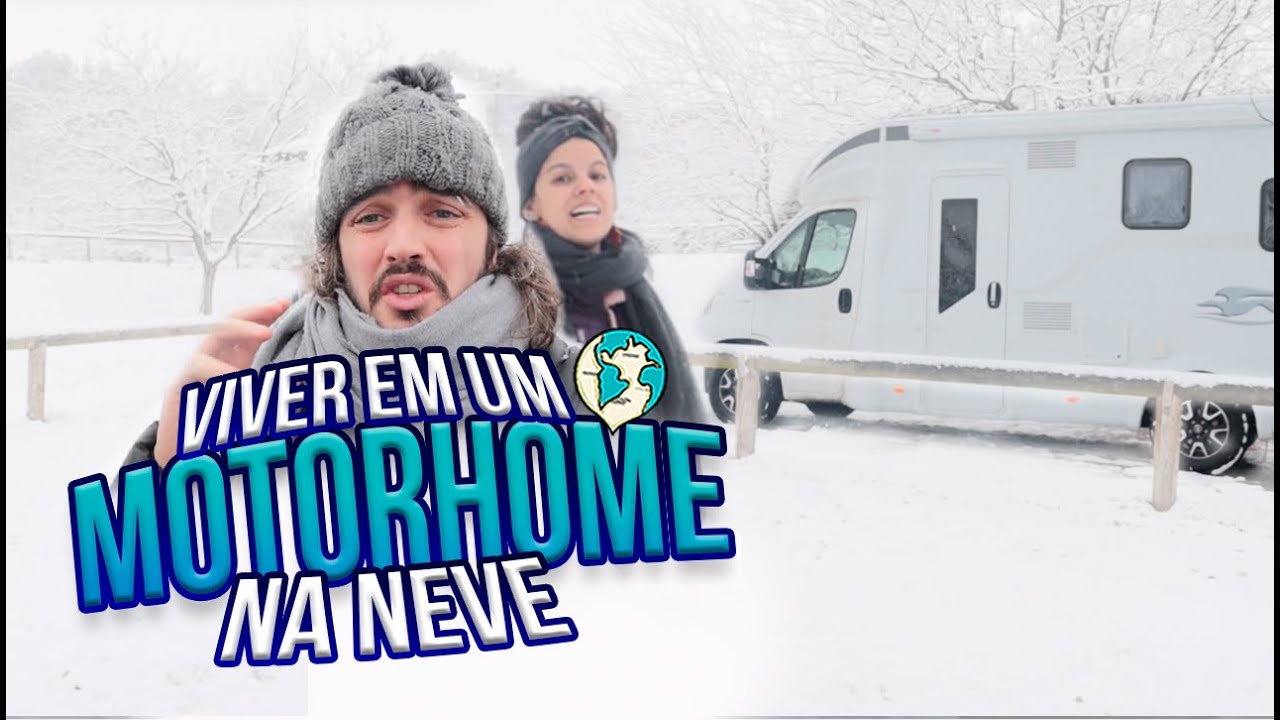 O Desafio de Viver no Motorhome na Neve