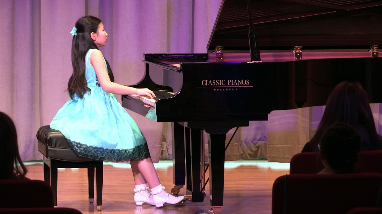 Opus 4 Studios: Elsie Lu, piano - Impromptu in Ab Major, Op. 29 by Frédéric Chopin