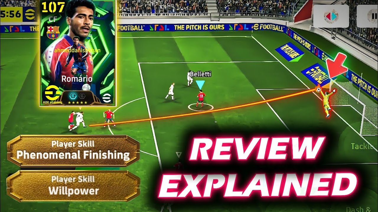 Обзор Rom&aacute;rio eFootball 2025 HONEST &ndash; стоит ли его СИЛА ВОЛИ больше, чем у ЗЛАТАНА в eFootball?