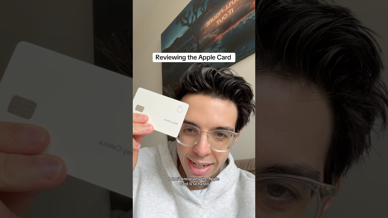 Let&rsquo;s take a look at the Apple Card and why i LOVE it 🤩 #creditcard #financetips #credit #budget