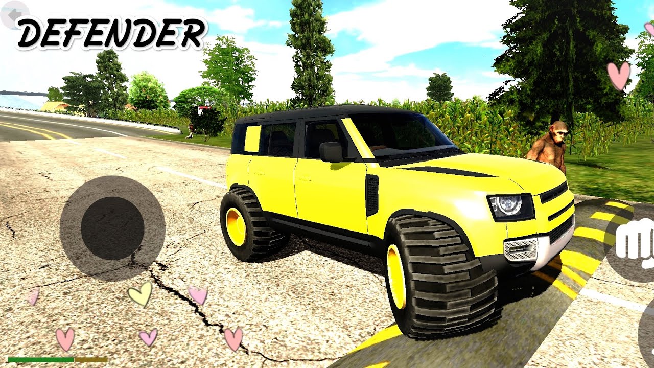 DEFENDER CAR MODIFIED INDIAN BIKE DRIVING 3D #indianbikedriving3d #technogamerz #gta #games 