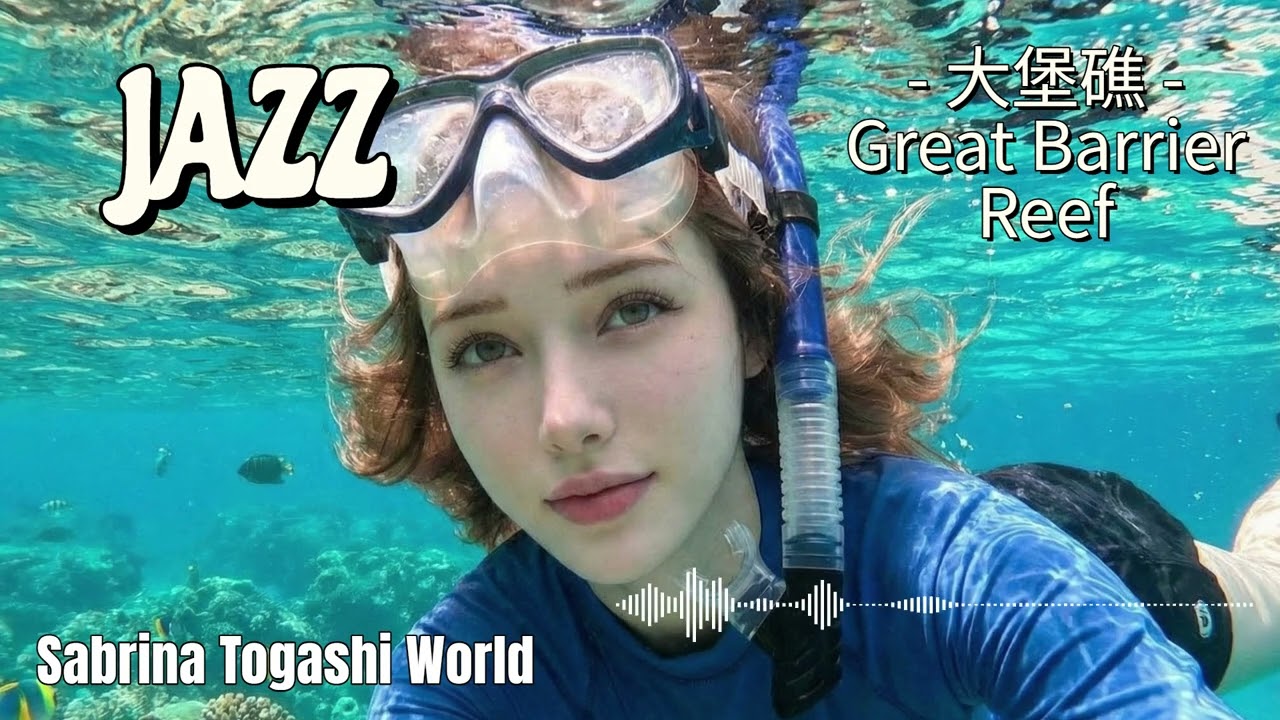 【深海漫遊】潛入大堡礁的蔚藍秘境：絢麗珊瑚與透光海面 🐠 充滿海洋氣息的療癒爵士，漂浮、放鬆、自由 (Underwater Jazz)