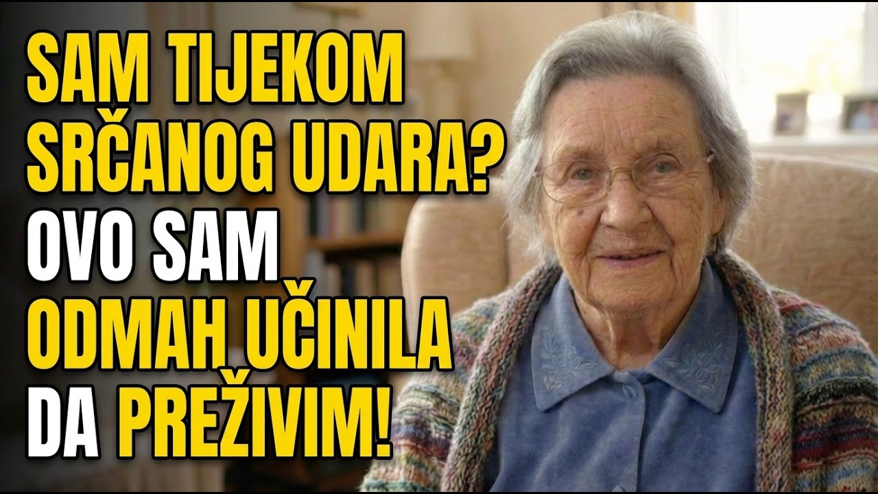 Imam 83 godine: 8 savjeta kako preživjeti srčani udar sam nakon 60