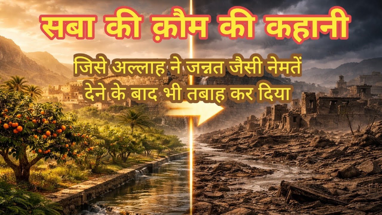 The Story of the People of Saba | Quranic Story of Blessings and Punishment.