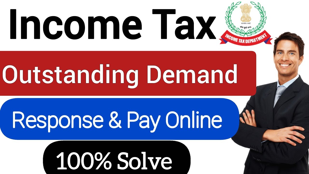 Income tax demand payment online | notice reply | demand notice 143(1) payment | outstanding Demand 
