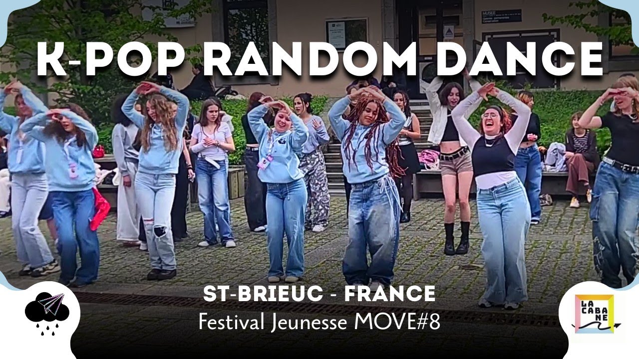 K-POP RANDOM DANCE : ST-BRIEUC ' MOVE#8 ', FRANCE (26/04/25)
