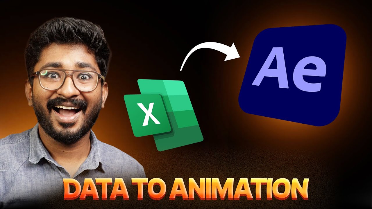 Excel Data to After Effects Animation: Dynamic Motion Graphics from Spreadsheets!