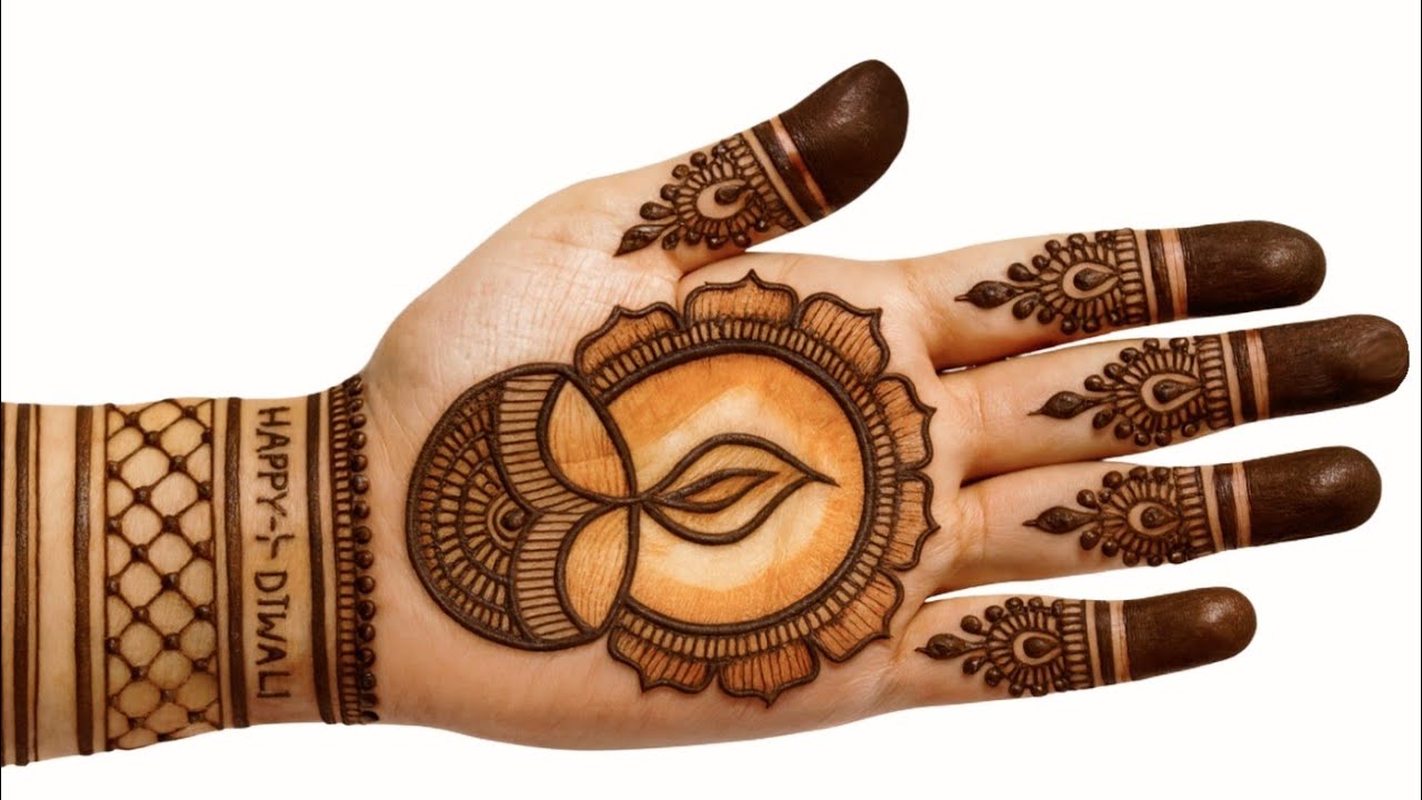 Diwali special Mehendi design simple latest | easy mehndi design | mehandi design | mehndi design 