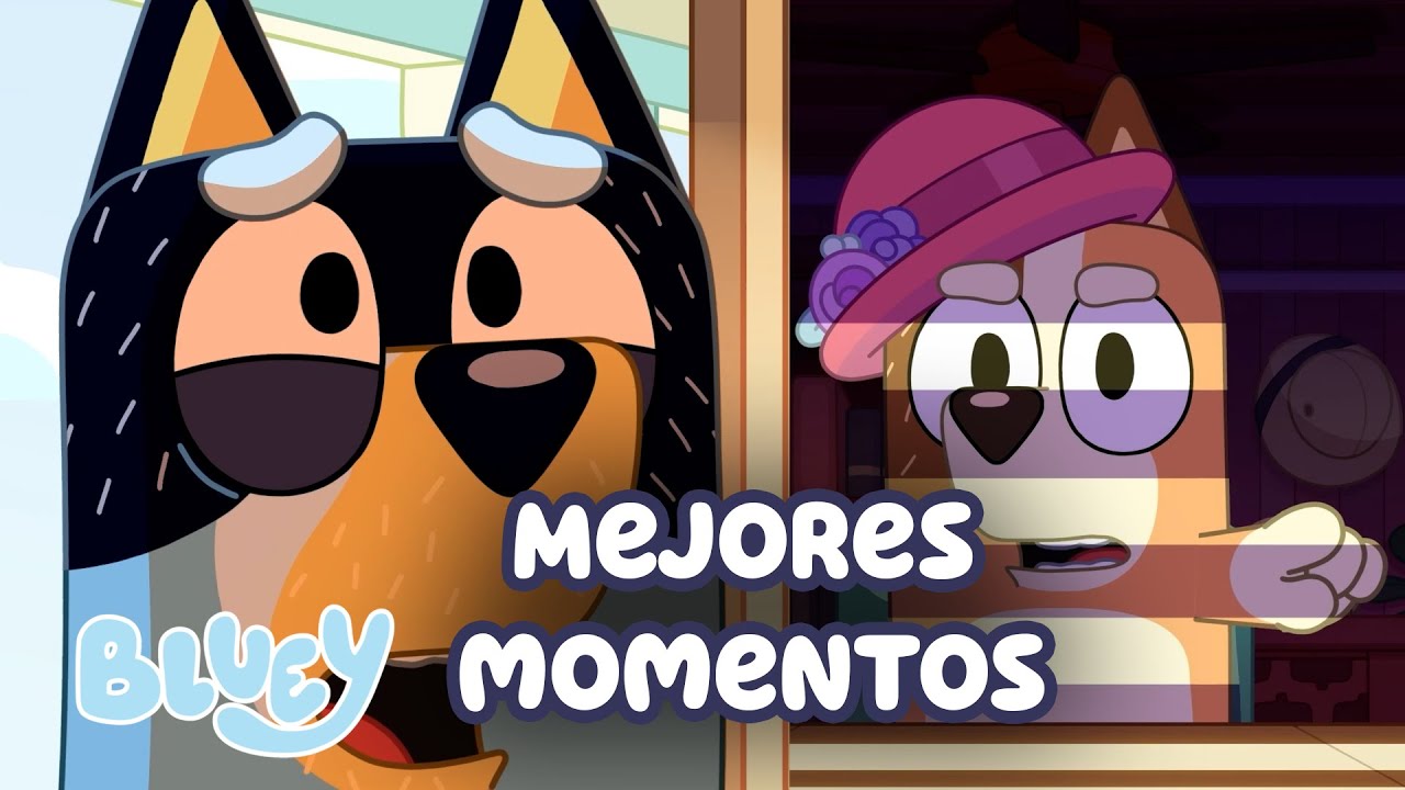 Los mejores momentos de Chilli y Bandit 🥰 | Bluey - España Oficial