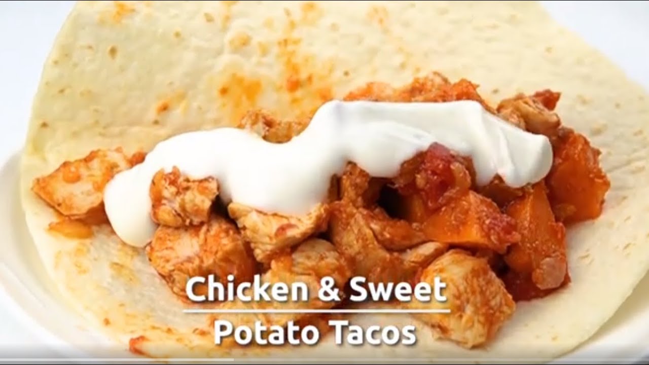Chicken & Sweet Potato Tacos