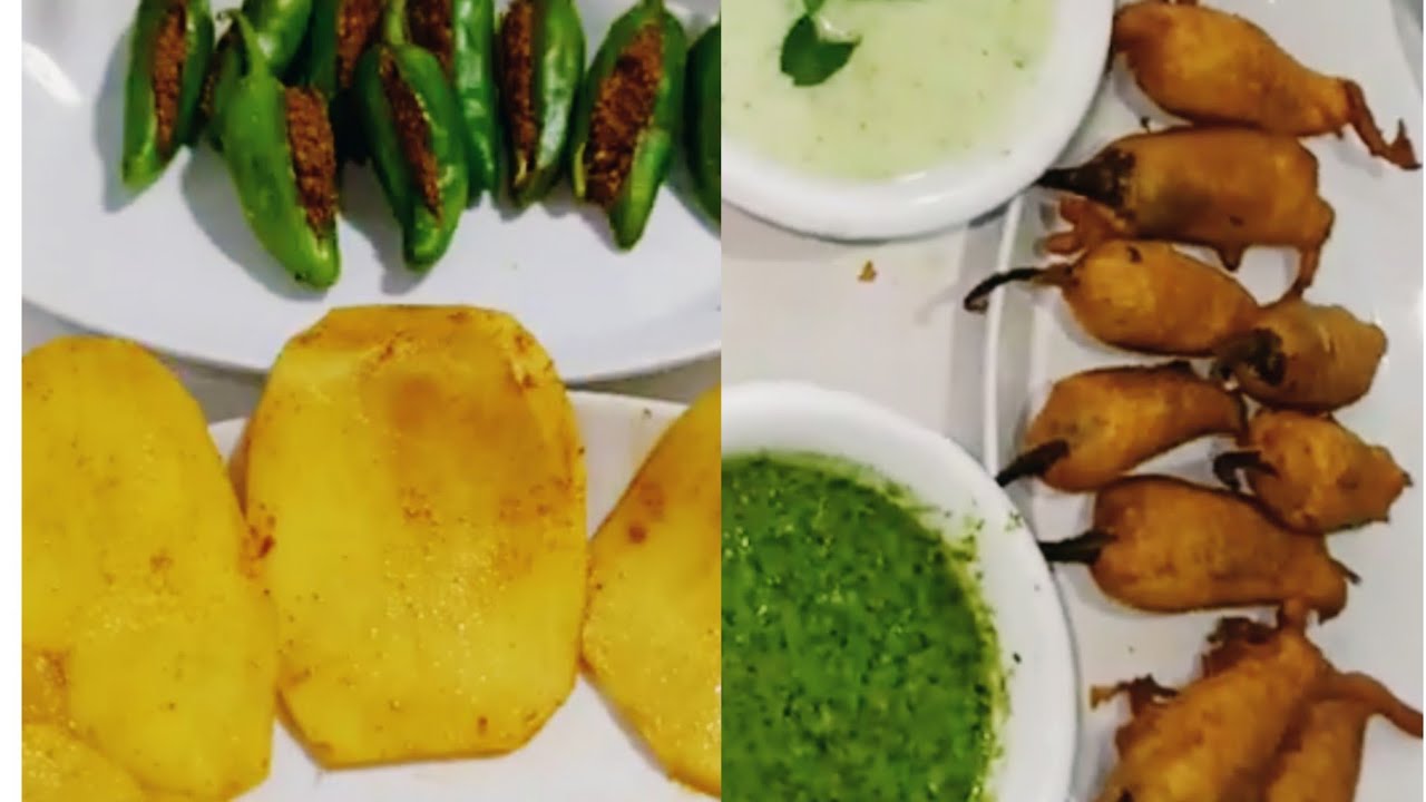 Potatoes and chillies Pkodhay by kitchen with Aden|gram flour veg Pkodhay#Ramadan special 