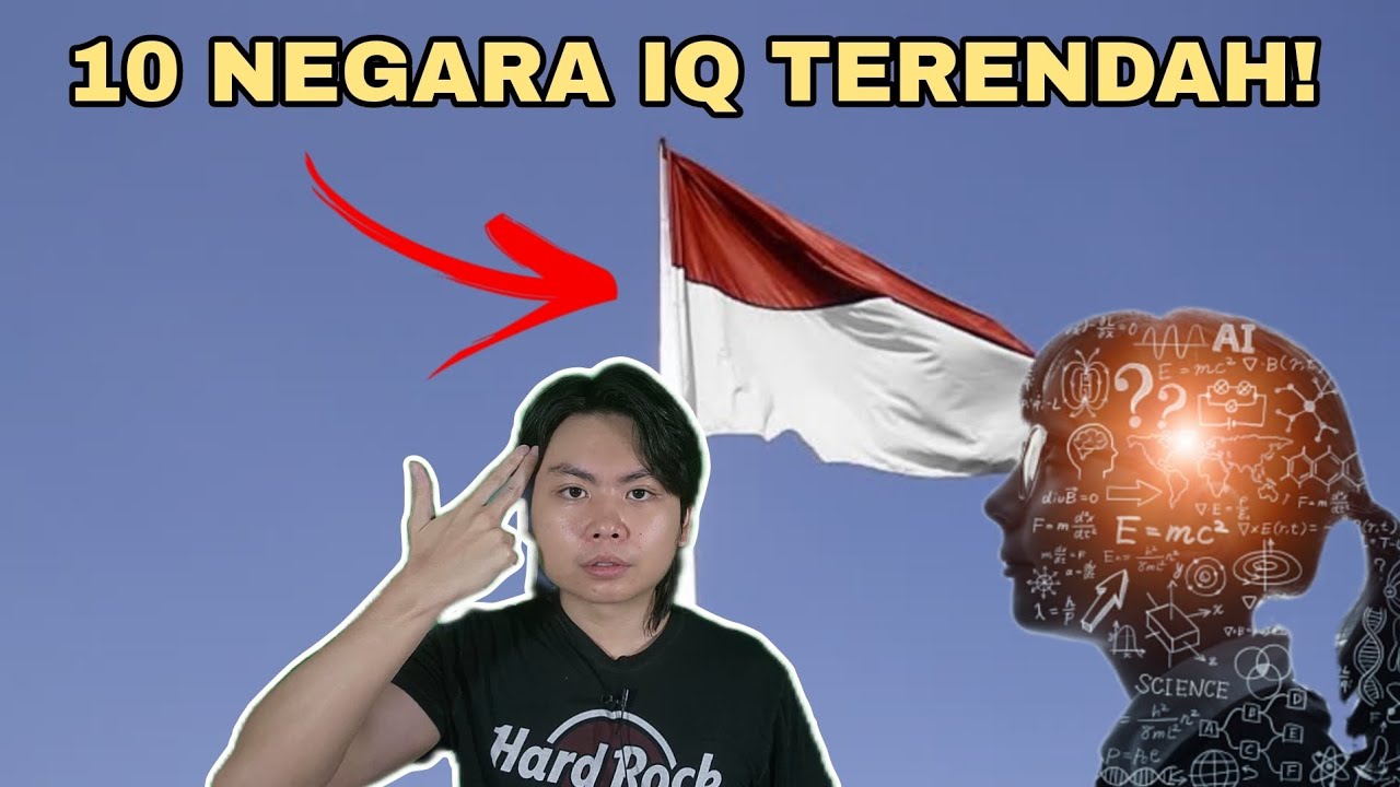 10 Negara IQ Terendah!